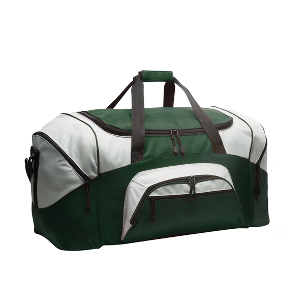 Port Authority - Standard Colorblock Sport Duffel. - Port Authority - Standard Colorblock Sport Duffel. - Image 3 of 16