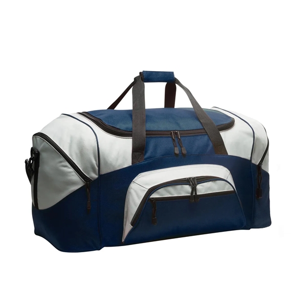 Port Authority - Standard Colorblock Sport Duffel. - Port Authority - Standard Colorblock Sport Duffel. - Image 4 of 16