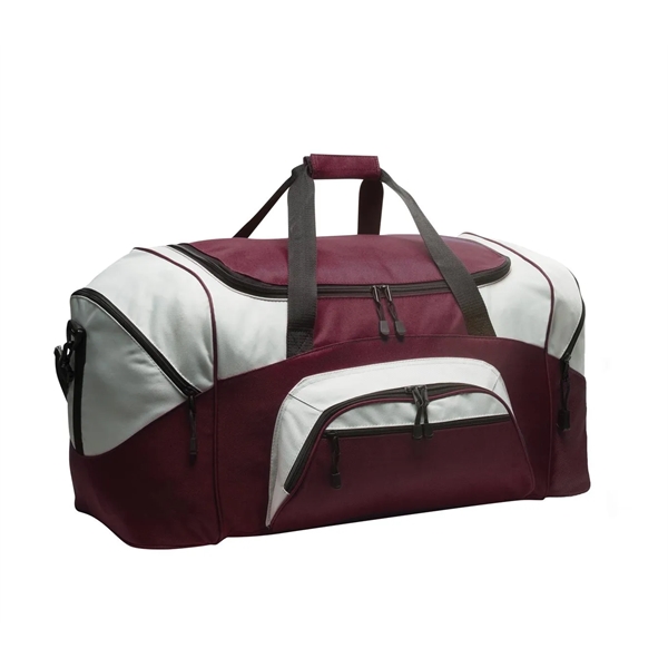 Port Authority - Standard Colorblock Sport Duffel. - Port Authority - Standard Colorblock Sport Duffel. - Image 7 of 16