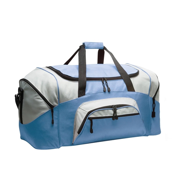 Port Authority - Standard Colorblock Sport Duffel. - Port Authority - Standard Colorblock Sport Duffel. - Image 9 of 16