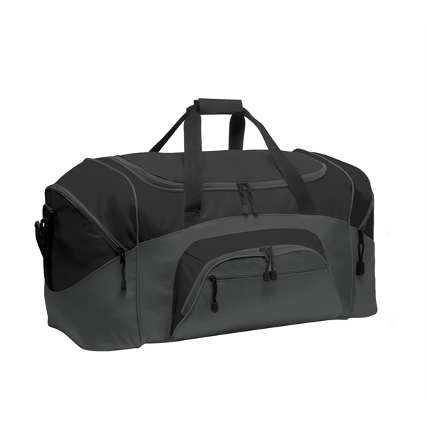 Port Authority - Standard Colorblock Sport Duffel. - Port Authority - Standard Colorblock Sport Duffel. - Image 10 of 16