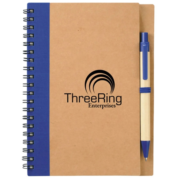 Eco Friendly Notebook with pen - Eco Friendly Notebook with pen - Image 1 of 2