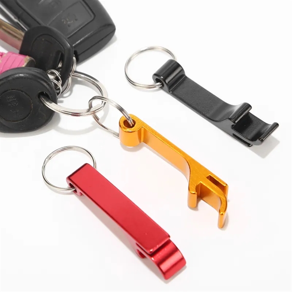 Colored Bottle Opener Keychain - Colored Bottle Opener Keychain - Image 5 of 5