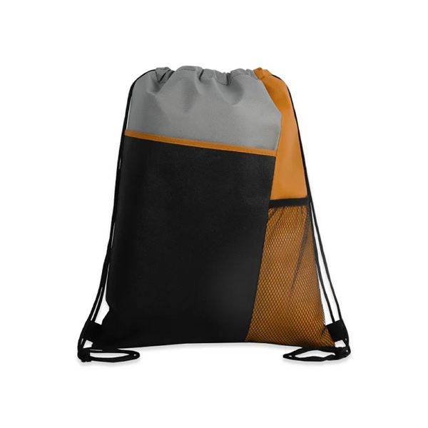 Non-woven Drawstring Backpack - Non-woven Drawstring Backpack - Image 5 of 8
