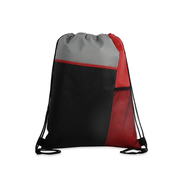 Non-woven Drawstring Backpack - Non-woven Drawstring Backpack - Image 7 of 8