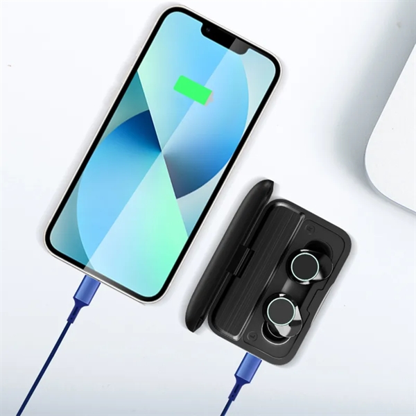 Wireless Earbuds Bluetooth 5.3 Headphones with Charging Case - Wireless Earbuds Bluetooth 5.3 Headphones with Charging Case - Image 4 of 8