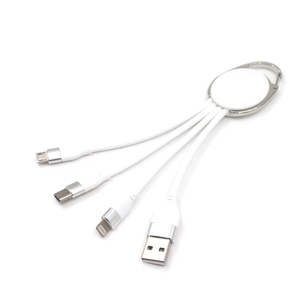 3-in-1 Keychain Charging Cable - 3-in-1 Keychain Charging Cable - Image 5 of 5