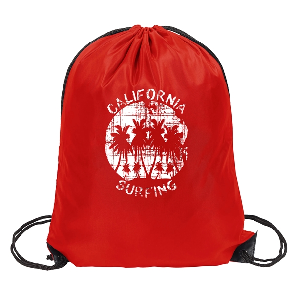 Polyester Drawstring Bag - Polyester Drawstring Bag - Image 6 of 10