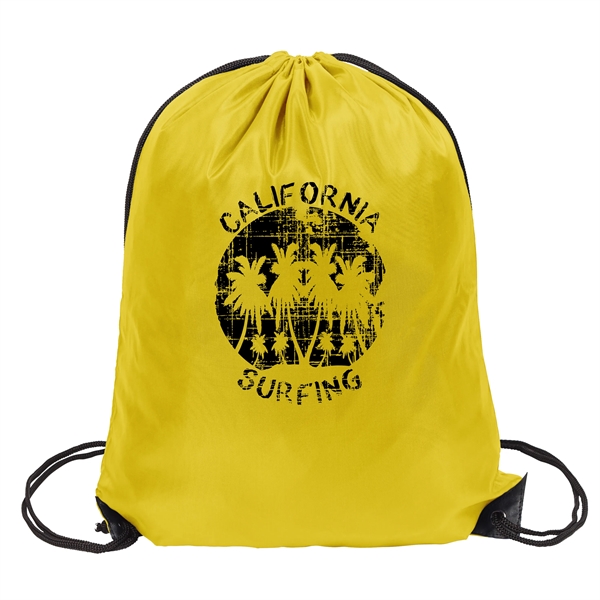 Polyester Drawstring Bag - Polyester Drawstring Bag - Image 9 of 10