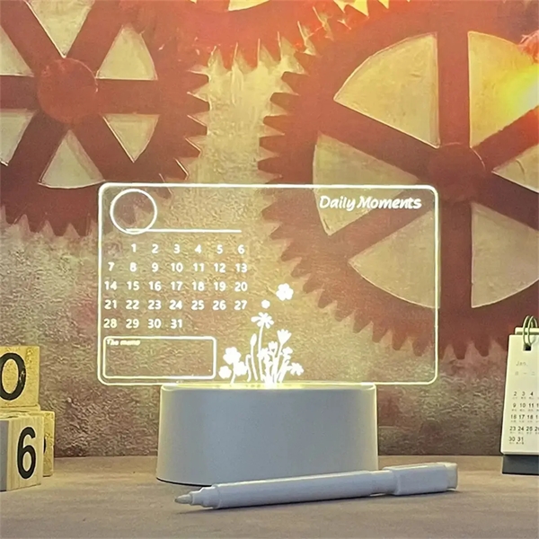 Led Acrylic Dry Erase Board With Stand - Led Acrylic Dry Erase Board With Stand - Image 4 of 4