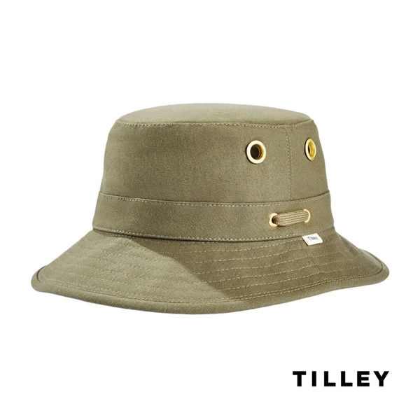 Tilley® Iconic T1 Bucket Hat - Olive - Tilley® Iconic T1 Bucket Hat - Olive - Image 6 of 16