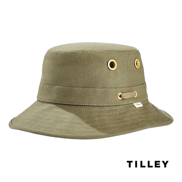 Tilley® Iconic T1 Bucket Hat - Olive - Tilley® Iconic T1 Bucket Hat - Olive - Image 12 of 16