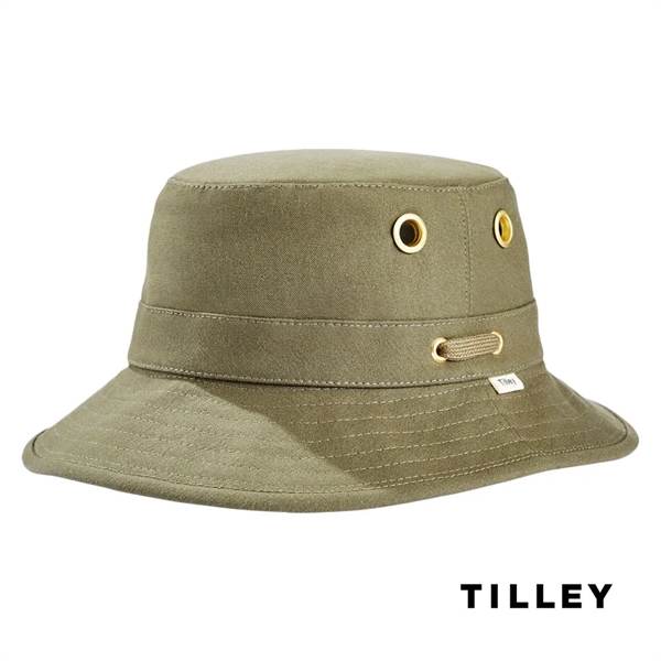 Tilley® Iconic T1 Bucket Hat - Olive - Tilley® Iconic T1 Bucket Hat - Olive - Image 16 of 16