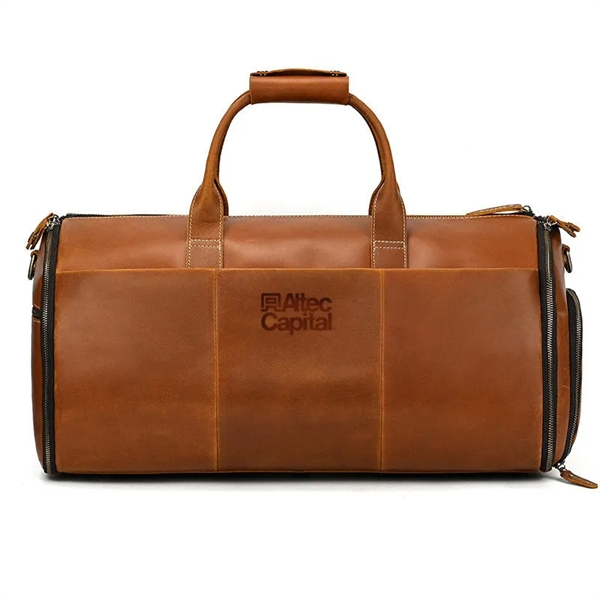 Babylon Leather Garment Duffel Bag - Babylon Leather Garment Duffel Bag - Image 0 of 10