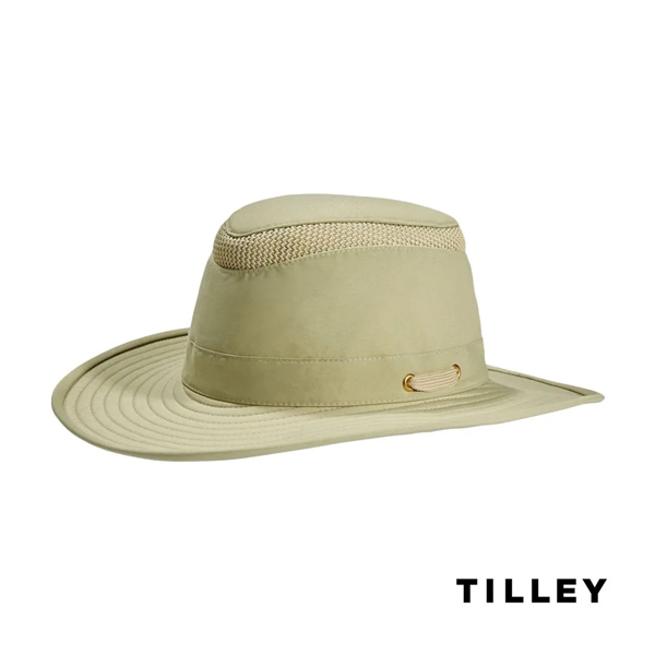 Tilley® Airflo LTM6 Broad Brim Hat - Khaki/Olive - Tilley® Airflo LTM6 Broad Brim Hat - Khaki/Olive - Image 9 of 17