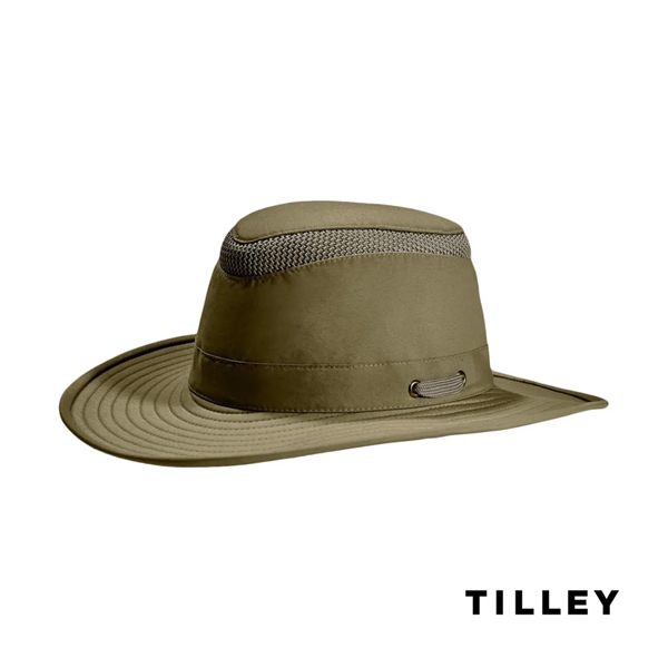 Tilley® Airflo LTM6 Broad Brim Hat - Olive - Tilley® Airflo LTM6 Broad Brim Hat - Olive - Image 7 of 17