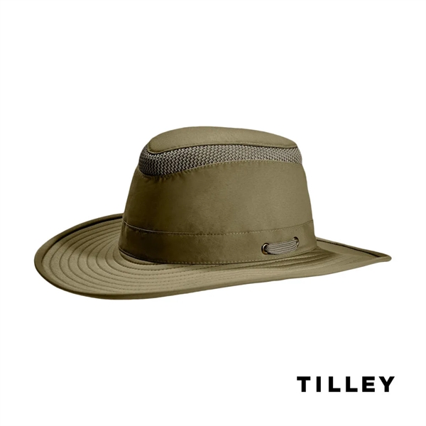 Tilley® Airflo LTM6 Broad Brim Hat - Olive - Tilley® Airflo LTM6 Broad Brim Hat - Olive - Image 9 of 17