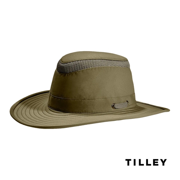 Tilley® Airflo LTM6 Broad Brim Hat - Olive - Tilley® Airflo LTM6 Broad Brim Hat - Olive - Image 15 of 17