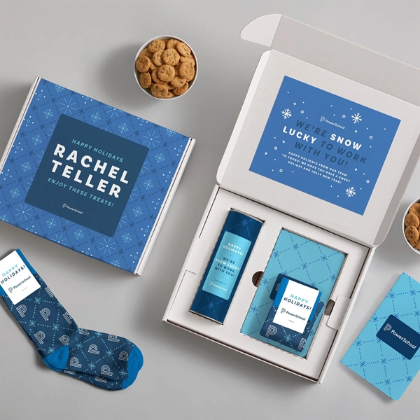 Cozy Gift Box - Holiday Kit, Christmas Socks, Cookies - Cozy Gift Box - Holiday Kit, Christmas Socks, Cookies - Image 3 of 6