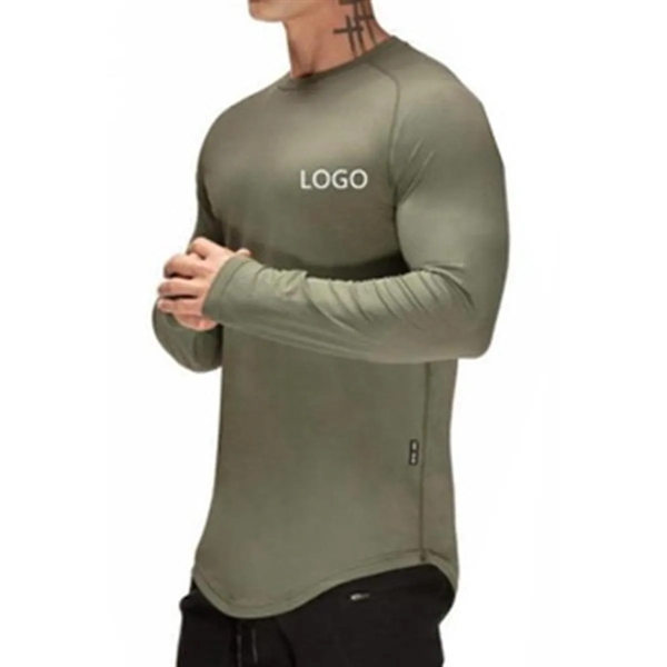 Men's Sport Long Sleeve T-shirt - Men's Sport Long Sleeve T-shirt - Image 2 of 4