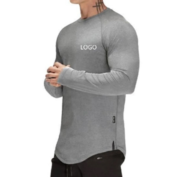 Men's Sport Long Sleeve T-shirt - Men's Sport Long Sleeve T-shirt - Image 4 of 4