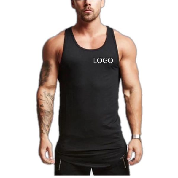 Men's Muscle Stringer - Men's Muscle Stringer - Image 3 of 4