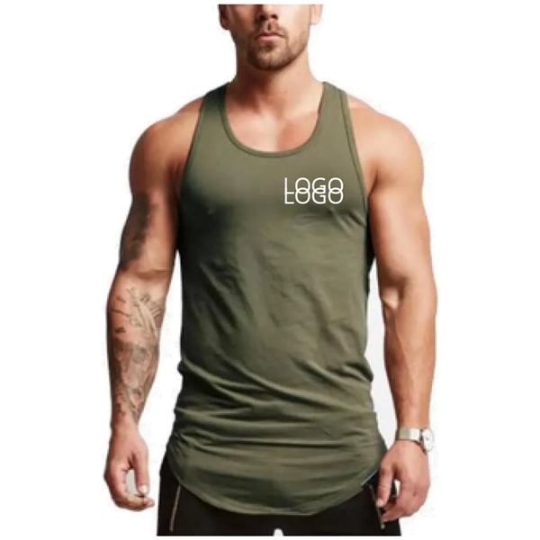 Men's Muscle Stringer - Men's Muscle Stringer - Image 2 of 4