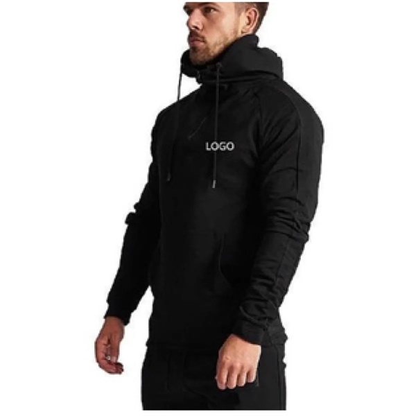Men's Pullover Hoodie - Men's Pullover Hoodie - Image 7 of 8