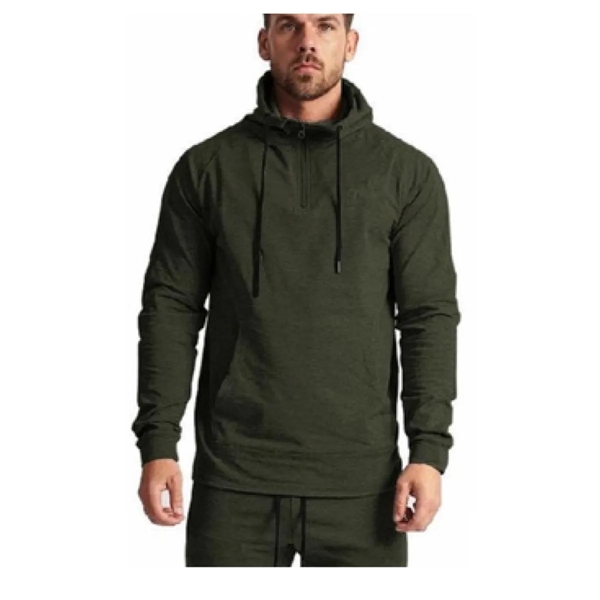 Men's Pullover Hoodie - Men's Pullover Hoodie - Image 4 of 8