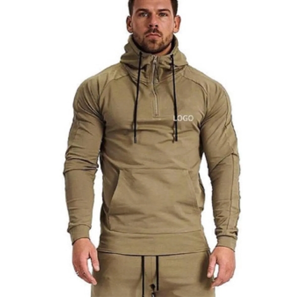 Men's Pullover Hoodie - Men's Pullover Hoodie - Image 2 of 8