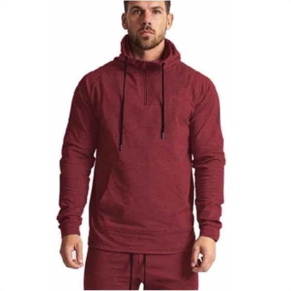 Men's Pullover Hoodie - Men's Pullover Hoodie - Image 1 of 8