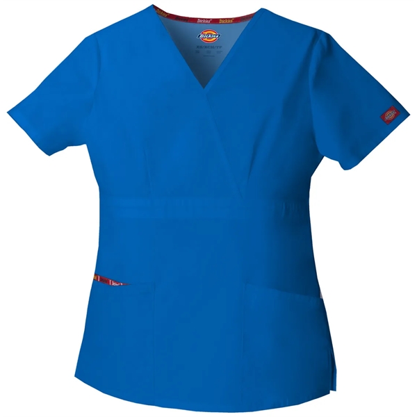 Women's Mock Wrap Top - Women's Mock Wrap Top - Image 9 of 10