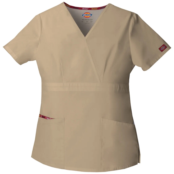 Women's Mock Wrap Top - Women's Mock Wrap Top - Image 6 of 10