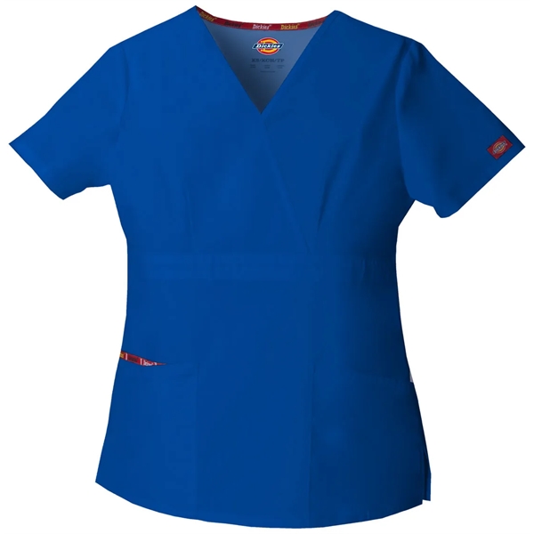 Women's Mock Wrap Top - Women's Mock Wrap Top - Image 5 of 10