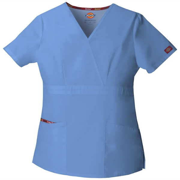 Women's Mock Wrap Top - Women's Mock Wrap Top - Image 3 of 10