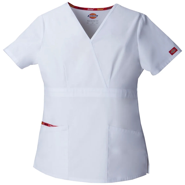 Women's Mock Wrap Top - Women's Mock Wrap Top - Image 1 of 10