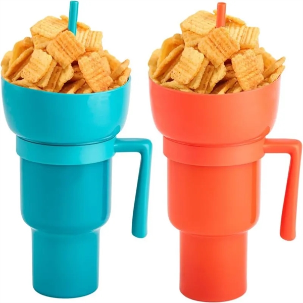 Stadium Cup With Snack Bowl On Top - Stadium Cup With Snack Bowl On Top - Image 3 of 5