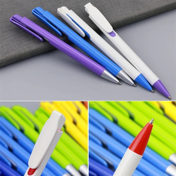 Creative Colorful Retractable Click Ballpoint Pen Ballpen - Creative Colorful Retractable Click Ballpoint Pen Ballpen - Image 2 of 4