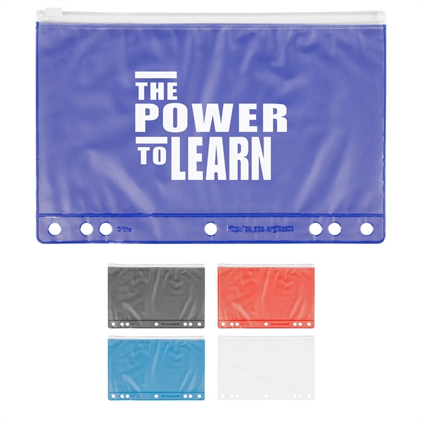 Slide Lock School Pencil Pouch