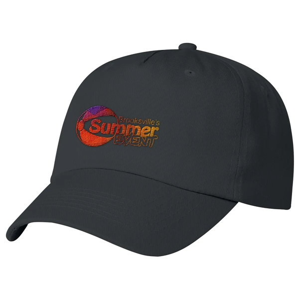 5 Panel Polyester Cap - 5 Panel Polyester Cap - Image 15 of 19