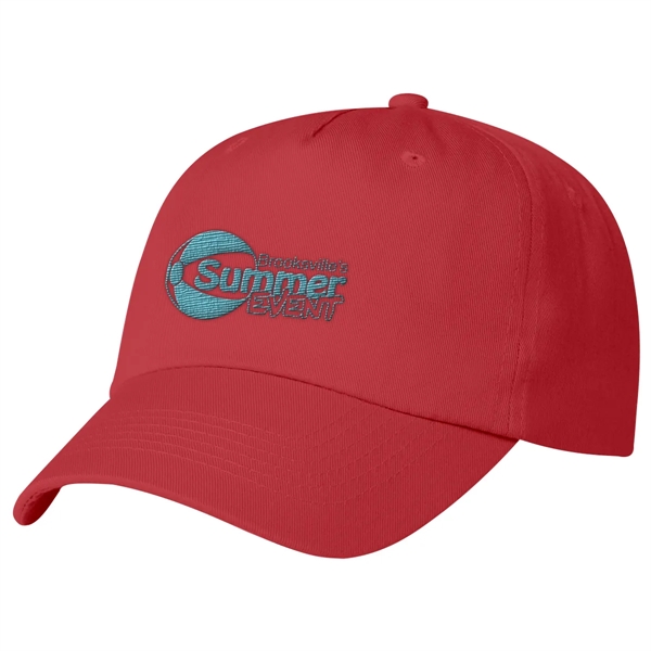 5 Panel Polyester Cap - 5 Panel Polyester Cap - Image 11 of 19