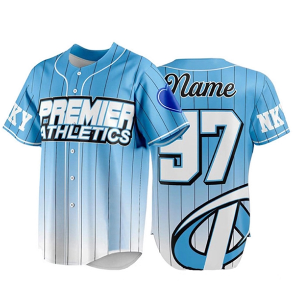 Sublimated Replica Team player Hip hop Mesh Baseball Jersey - Sublimated Replica Team player Hip hop Mesh Baseball Jersey - Image 0 of 2