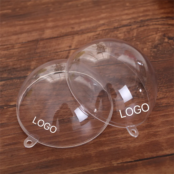 Clear Round Ornaments - Clear Round Ornaments - Image 0 of 2