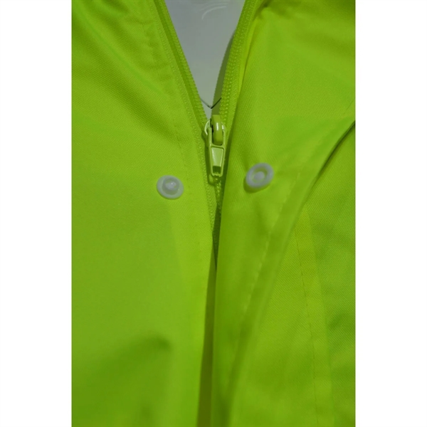 Reflective Tape Hi Vis Class 3 Waterproof Safety Rain Jacket - Reflective Tape Hi Vis Class 3 Waterproof Safety Rain Jacket - Image 7 of 7