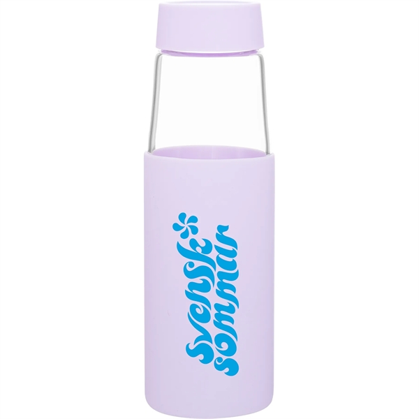 20 oz h2go Sloan Single Wall Glass Bottle w/Silicone Sleeve - 20 oz h2go Sloan Single Wall Glass Bottle w/Silicone Sleeve - Image 5 of 7