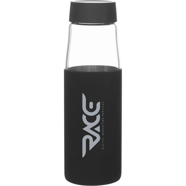 20 oz h2go Sloan Single Wall Glass Bottle w/Silicone Sleeve - 20 oz h2go Sloan Single Wall Glass Bottle w/Silicone Sleeve - Image 7 of 7