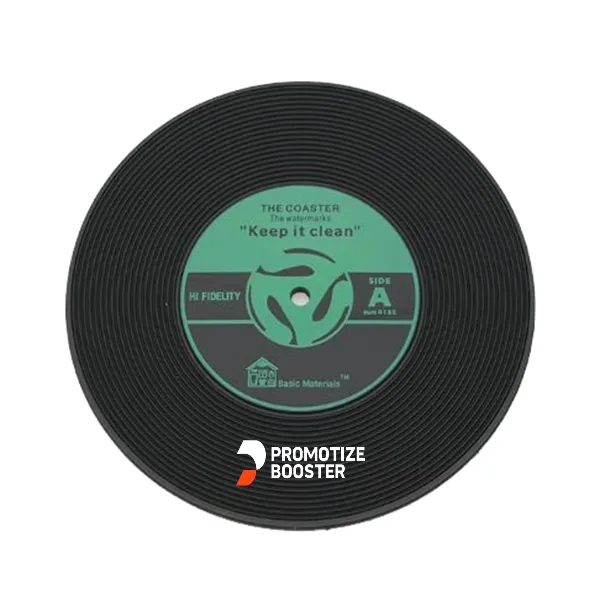 Disc Shaped Coaster Cup Mat - Disc Shaped Coaster Cup Mat - Image 0 of 1