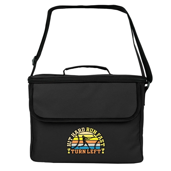 Chill Zone 12 Pk. Cooler Bag - Chill Zone 12 Pk. Cooler Bag - Image 4 of 12