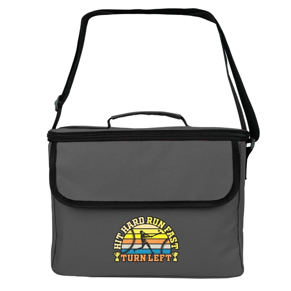 Chill Zone 12 Pk. Cooler Bag - Chill Zone 12 Pk. Cooler Bag - Image 6 of 12