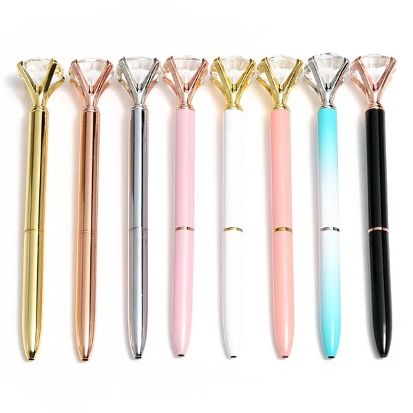 Luxury Big Diamond Ballpoint Pen - Luxury Big Diamond Ballpoint Pen - Image 2 of 10